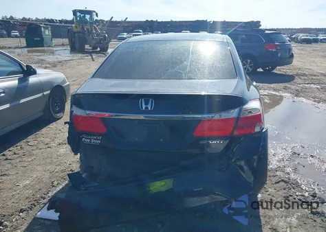 2015 Honda Accord Sport from USA, damaged, VIN 1HGCR2F57FA221276